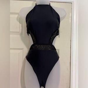All black Extra Large Enjoue one piece